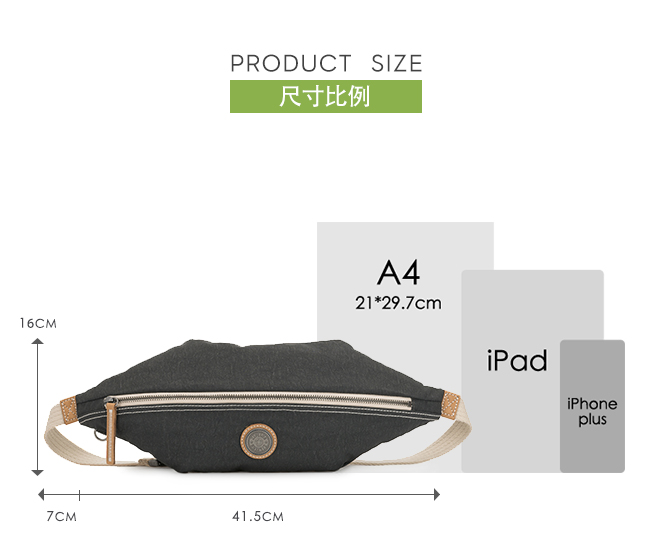 Kipling 城市探索霧灰六角腰包-YOKU-EDGELAND系列