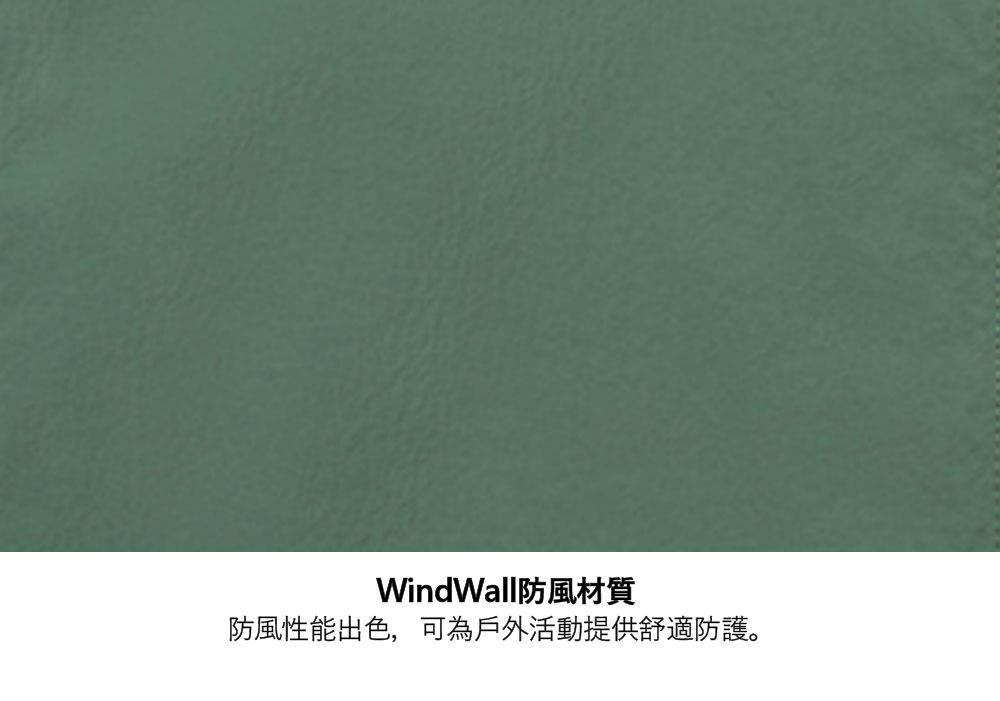 男款綠色UPF防曬防風外套