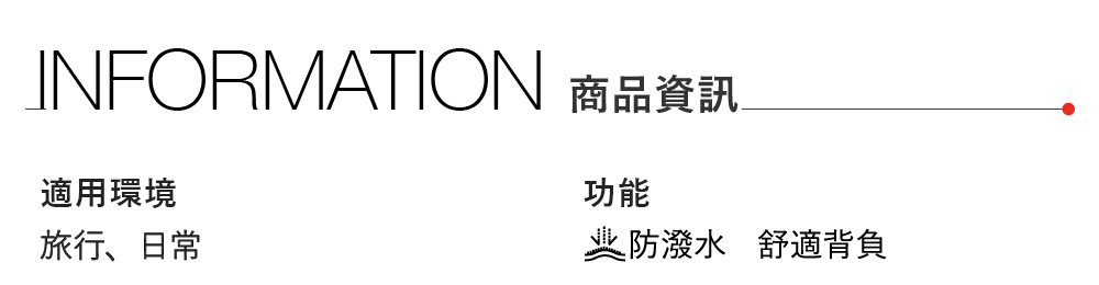 男女款黑色DWR防潑水可調節可拆卸背帶休閒單肩包