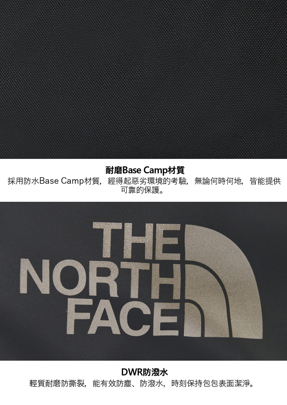 男女款黑色DWR防潑水可調節可拆卸背帶休閒單肩包